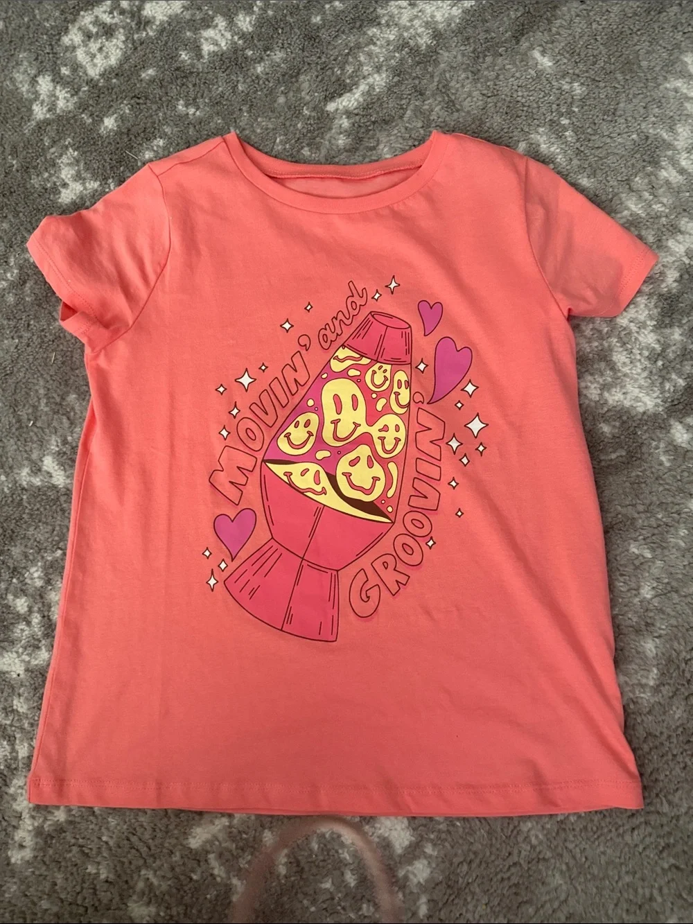 The Childrens Place & Old Navy Lot of 6 Neon T Shirts 10/12 Large